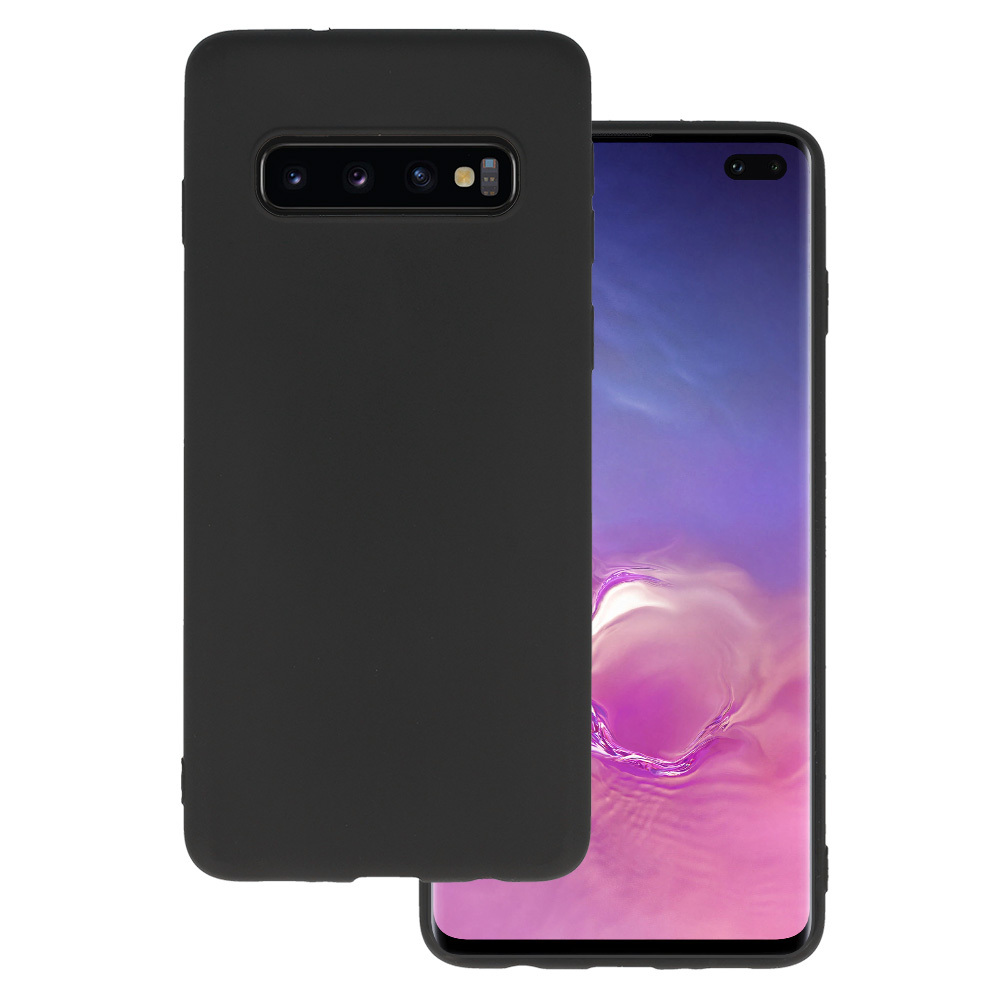 Aizmugurējais korpuss MATT priekš SAMSUNG GALAXY S10 Black