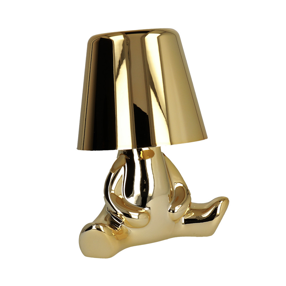 Nakts lampa Golden Man dizains B