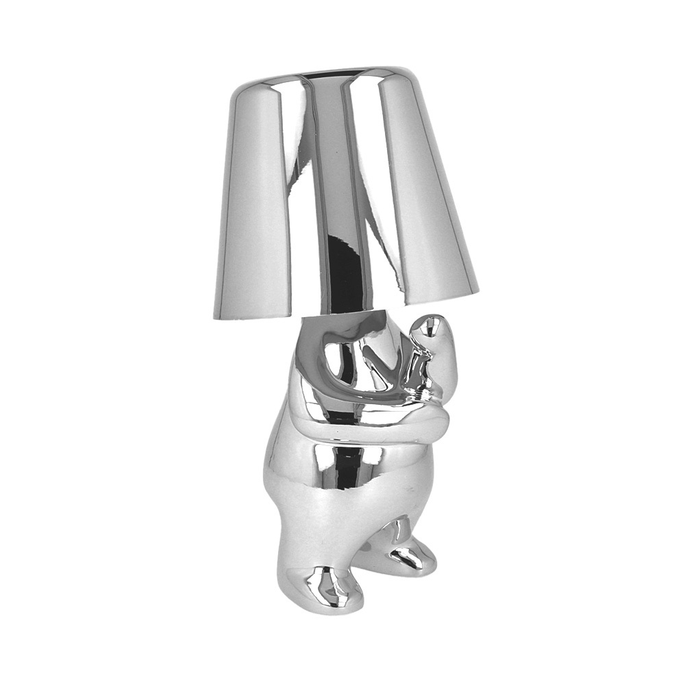Nakts lampa Silver Man dizains G