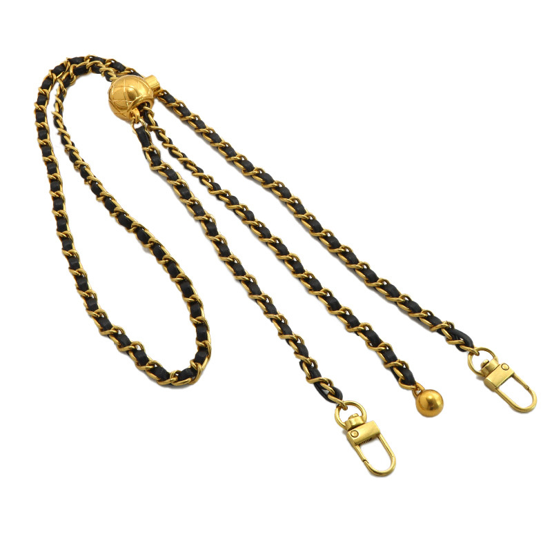 Telefona siksniņa G-14 melns-zeltains