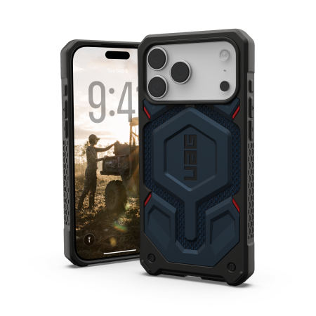 UAG Monarch Pro MagSafe Maciņš iPhone 17 Pro Max - Tumši zils Zils