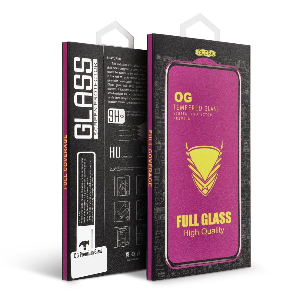 OG 6D Premium Glass - priekš Samsung Galaxy S21 melns