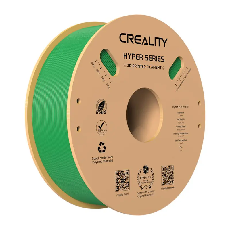 Hyper PLA Filaments Creality (zaļš)