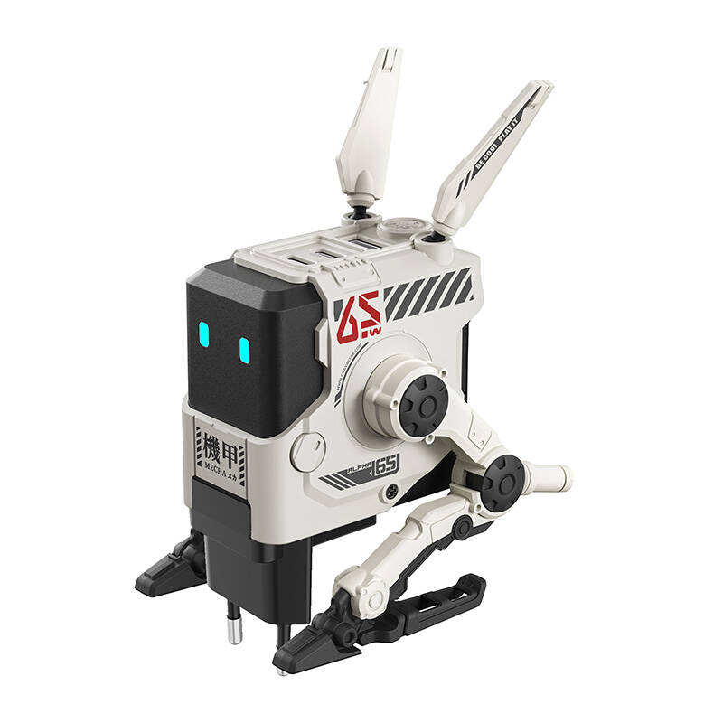 GravaStar Alpha65 65W GaN Fast Lādētājs War Damaged Version Balts