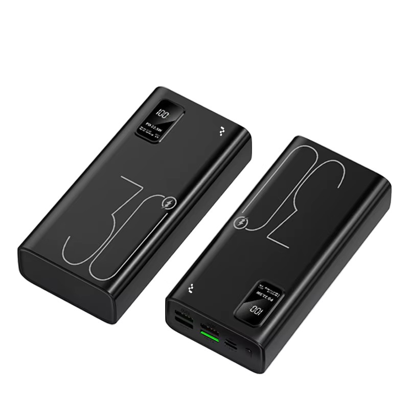 External akumulators Power Bank Reach RR-H34B 22.5W 30000mAh melns