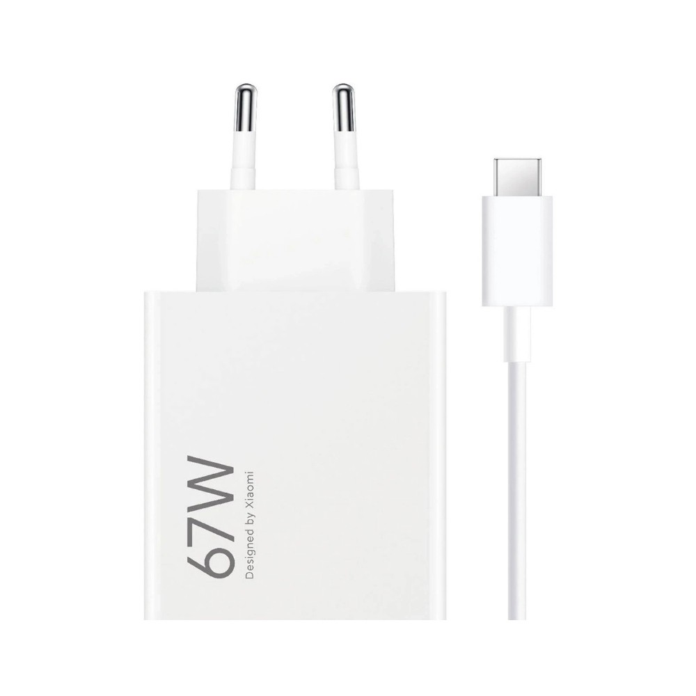 Charger Xiaomi HyperCharge Combo 67W USB-A white BHR9465EU