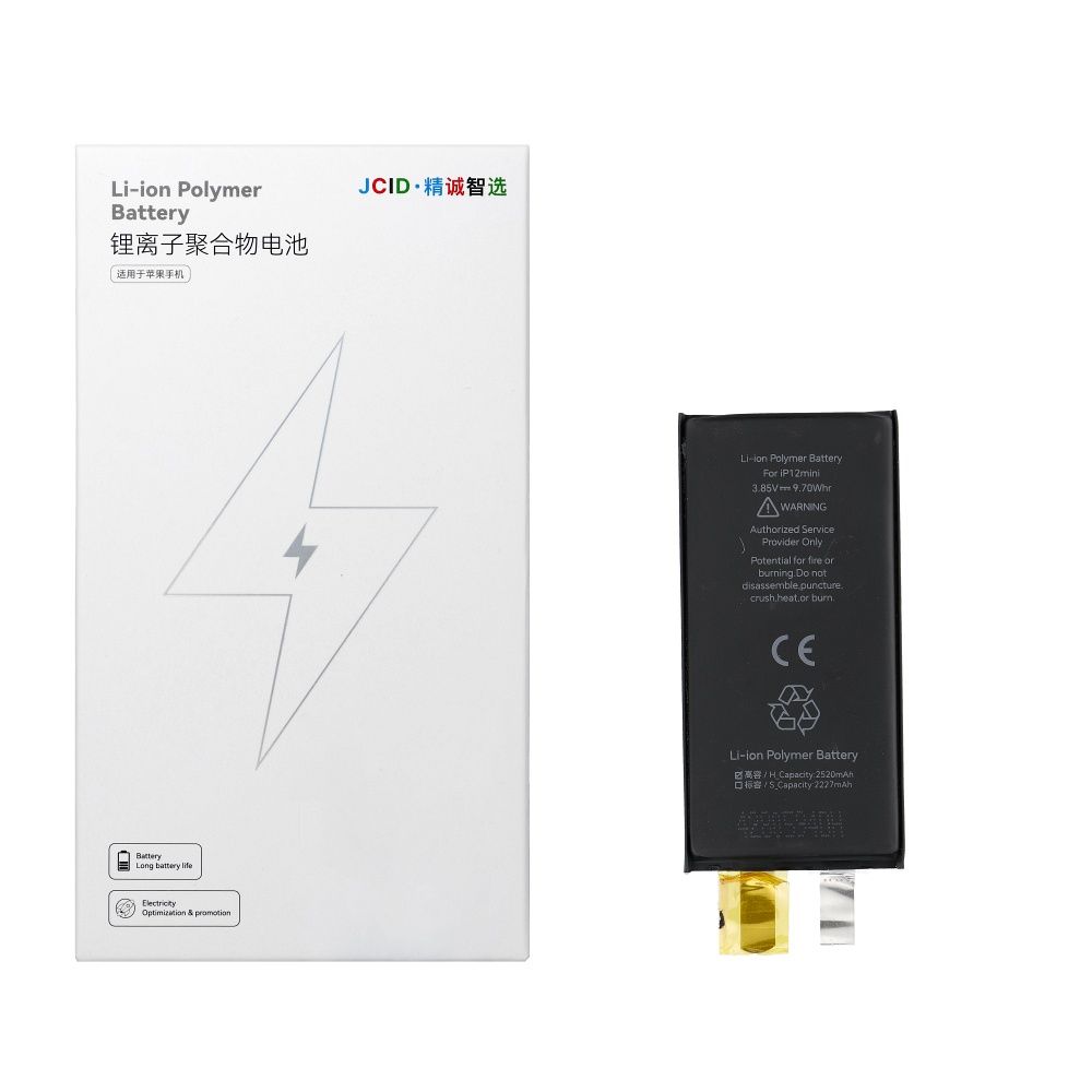 JCID Battery without BMS for iPhone 12 Mini (high capacity)