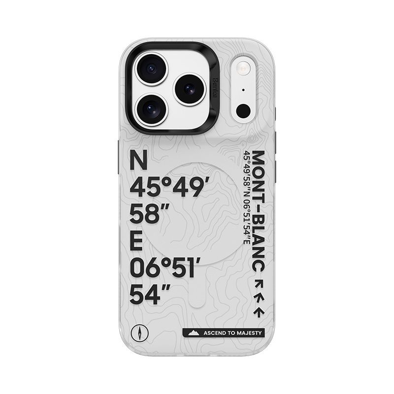 Benks Dynamic Magnetic Summit Maciņš Mont-Blanc (0069) Iphone 17 Pro (Camera Control Button)