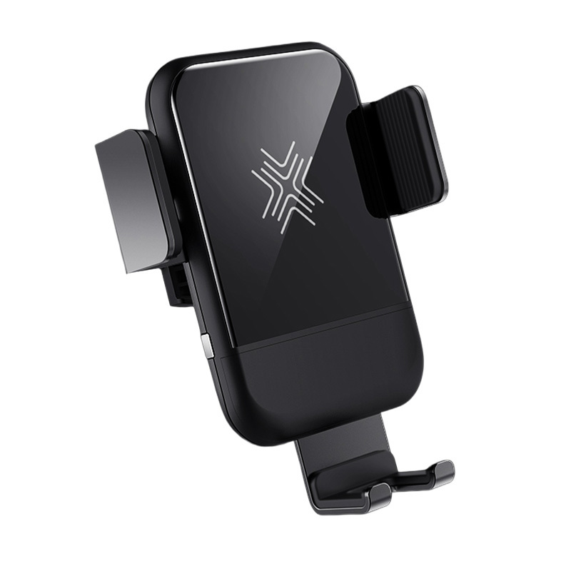 Rock Magnētiskais magnētiskais gravitācijas turētājs EDZ-03 indukcija uz ventilācijas atveri melns