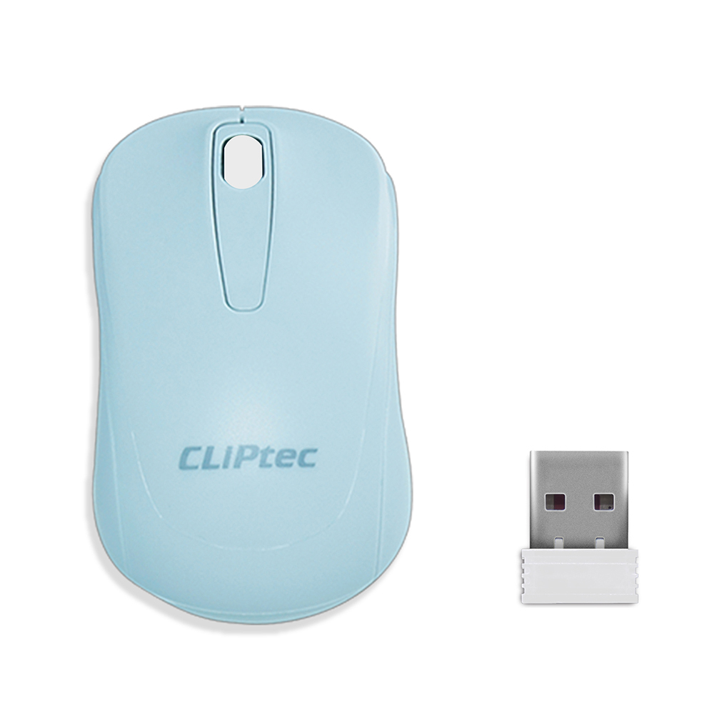 Cliptec Computer mouse Young RZS859 wireless optical 1200DPI blue