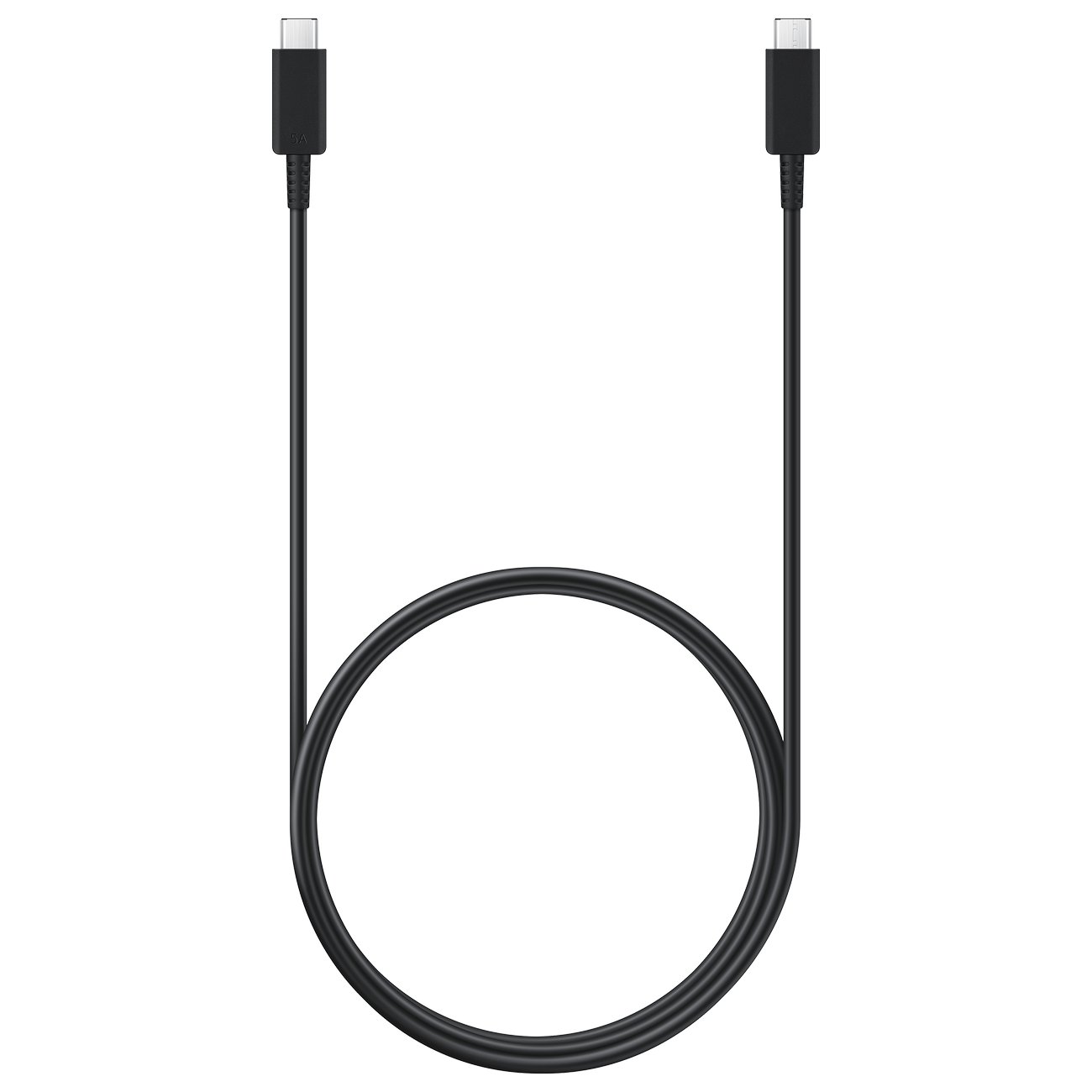 Samsung kabelis USB-C - USB-C 5A 480Mbps 1.8m - melns (EP-DX510JBEGEU)