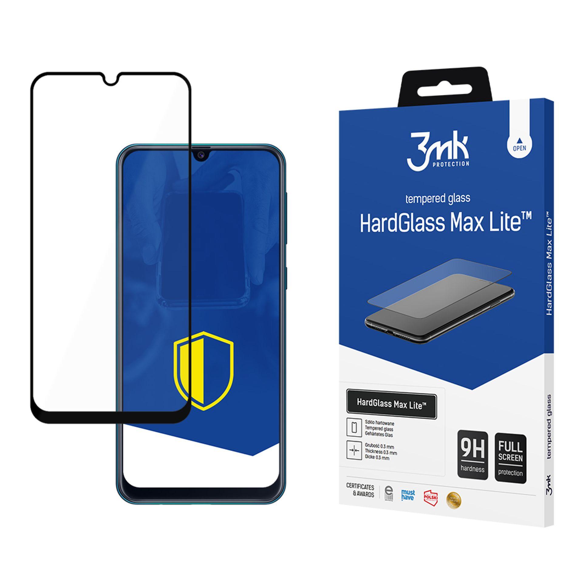 3mk HardGlass Max Lite melns Rūdīts stikls for Samsung Galaxy M31 / M31 Prime