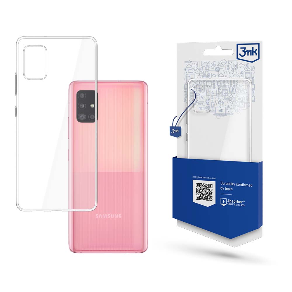 3mk Clear Case for Samsung Galaxy A51 5G - transparent