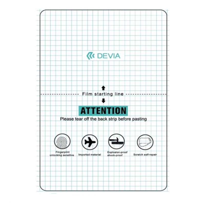 Devia komplekts folijas pret sadursmēm griešanas mašīnai 50gab V2 viedtālrunim LCD