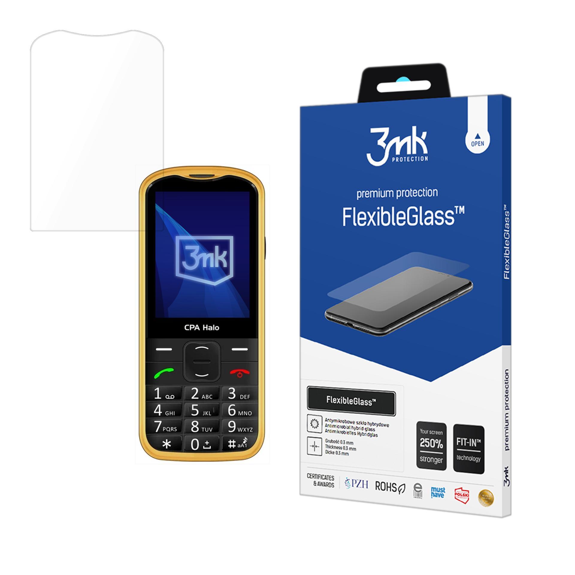 3mk FlexibleGlass hibrīda stikls uz CPA Halo 28