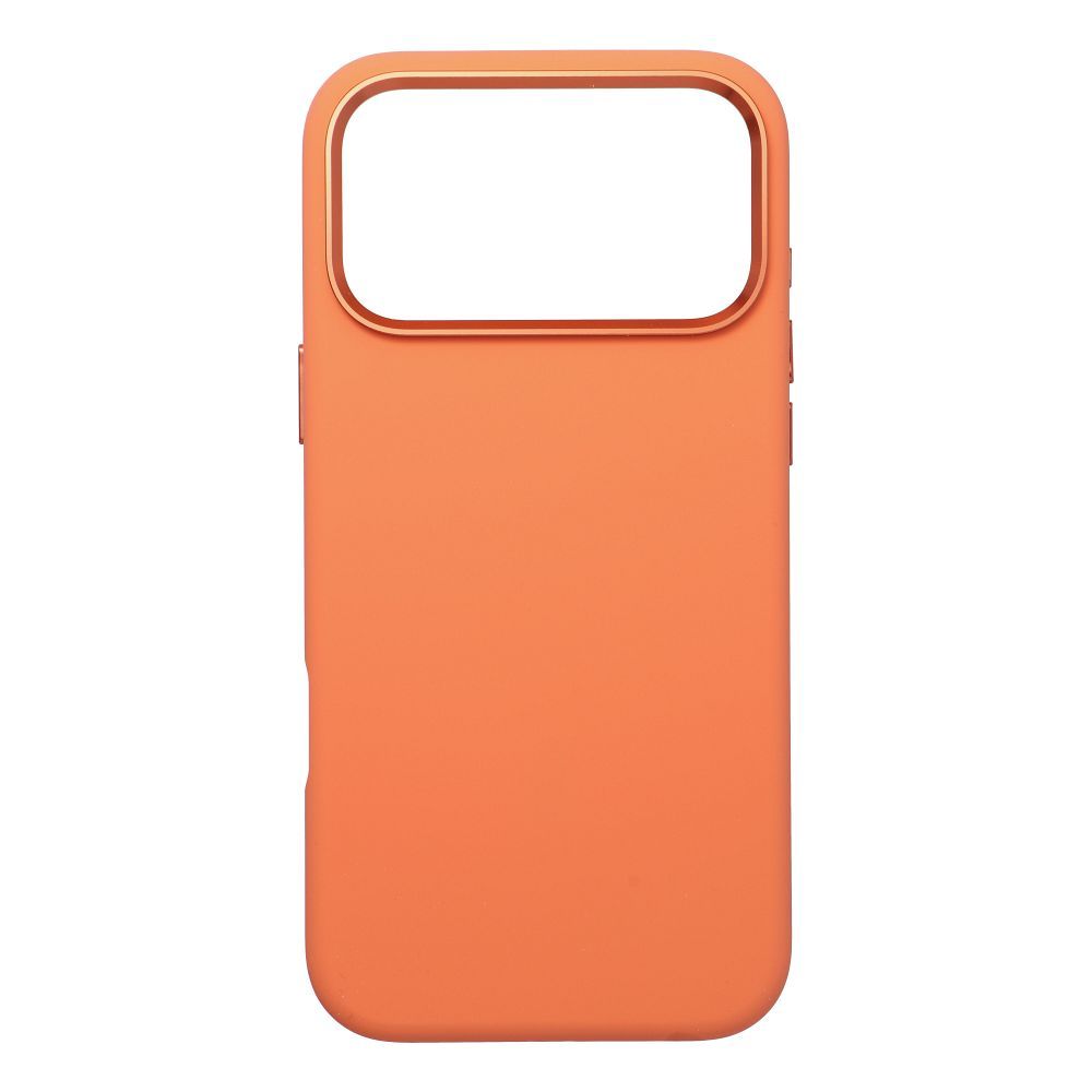 Korpuss iPhone 17 PRO MAX Forcell F-Protect Frame Premium saderīgs ar Magsafe, oranžs