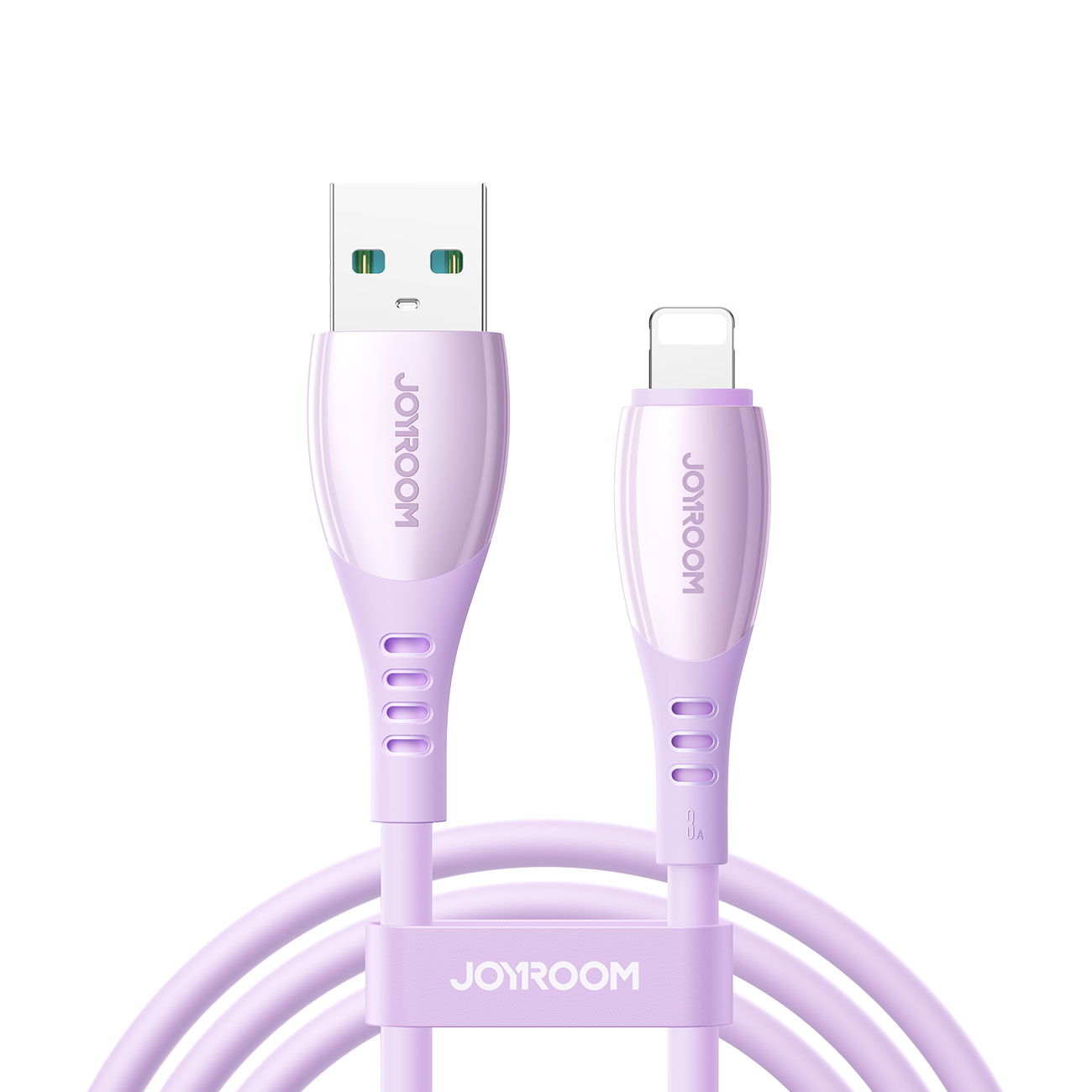 Joyroom S-A59 Vibrant Series 3A USB-A - Lightning kabelis 1.2m - violets