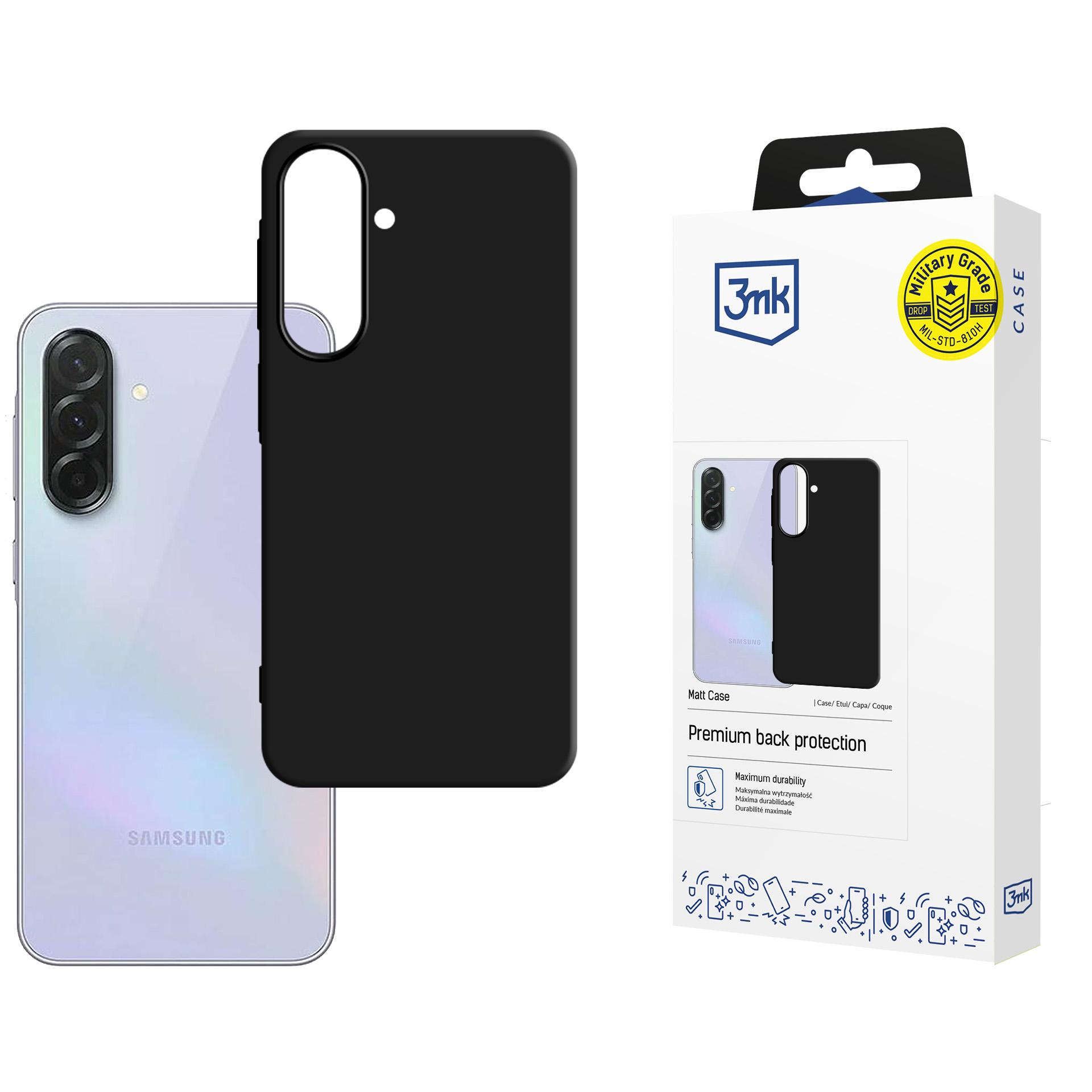 Case 3mk Matt Case Samsung A376 A37 5G black