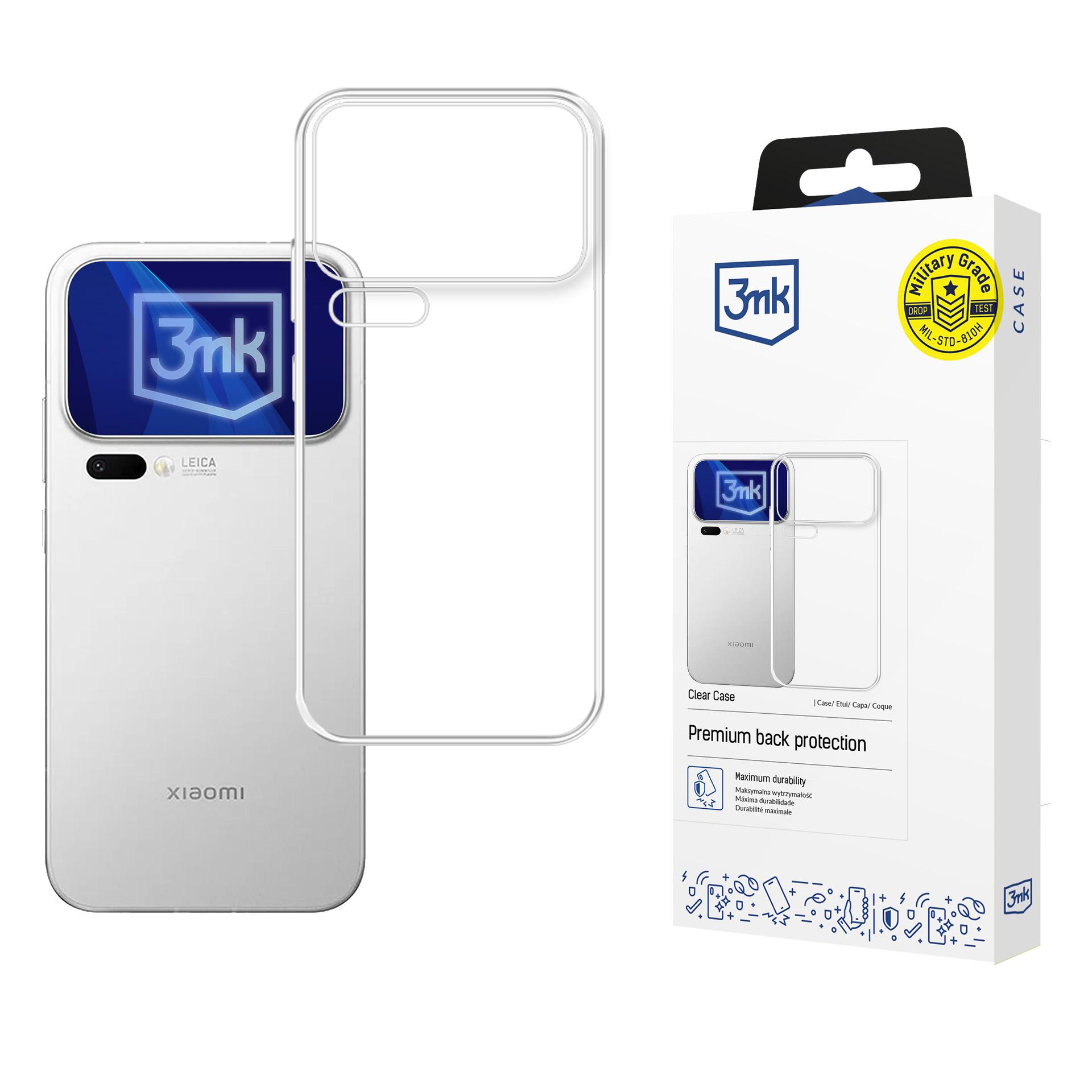 3mk Clear Case for Xiaomi 17 Pro Max - transparent