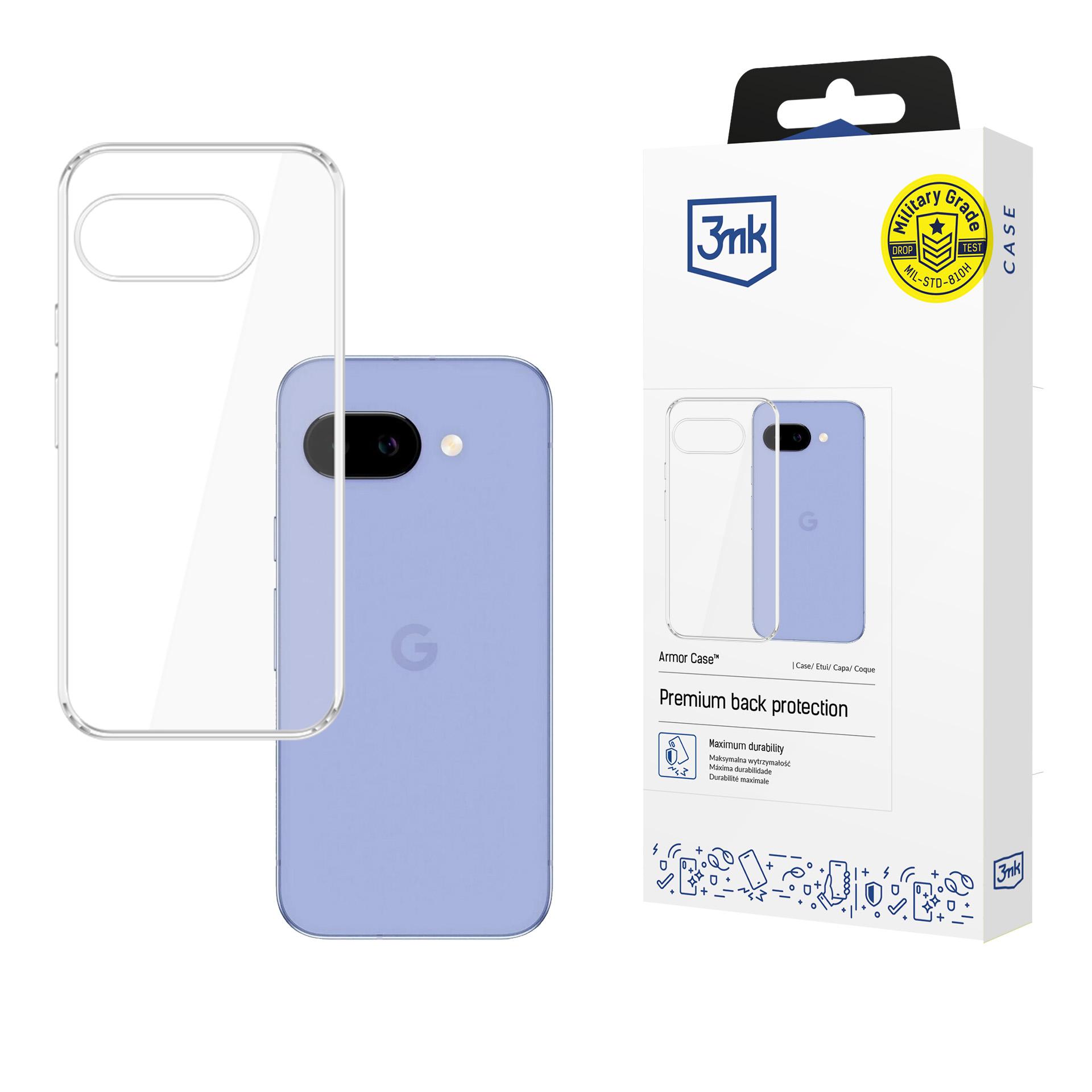 3mk Armor Case for Google Pixel 10A - Transparent