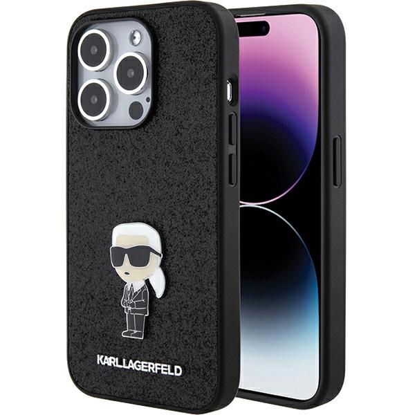 Karl Lagerfeld KLHCP15LGKNPSK iPhone 15 Pro Maciņš - melns