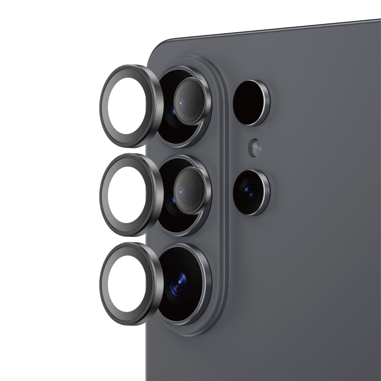 AmazingThing Sapphire Radix AR objektīva stikls priekš Samsung S26 Ultra - Melns