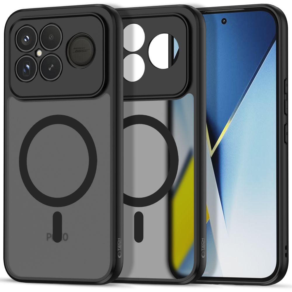 Tech-Protect MagMat MagSafe apvalks Xiaomi Poco F8 Ultra - melns