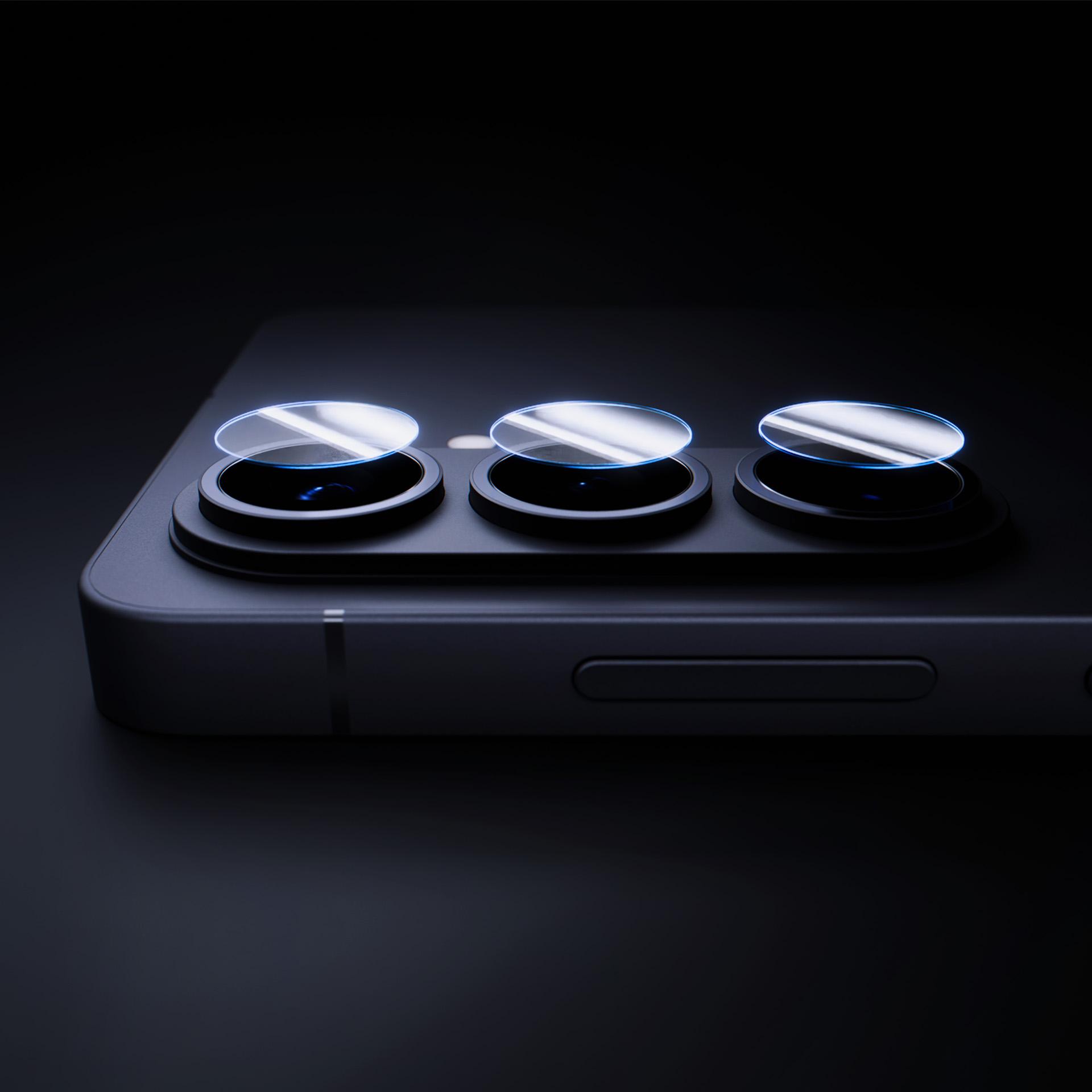 3mk Lens Protection Hybrid Stikls for the Camera Lens on Samsung Galaxy S26+