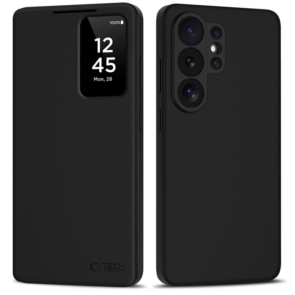 Tech-Protect Viedais Maks Maciņš for Samsung Galaxy S26 Ultra - melns