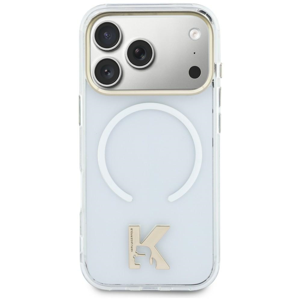 Karl Lagerfeld IML K Head Logo MagSafe Maciņš for iPhone Air - Clear