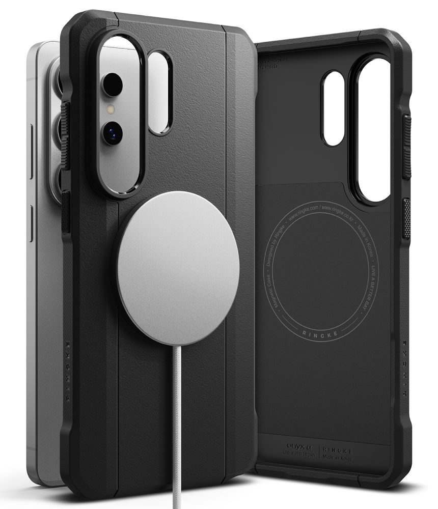 Ringke Onyx Alfa Magsafe Maciņš for Samsung Galaxy S26 Ultra - melns