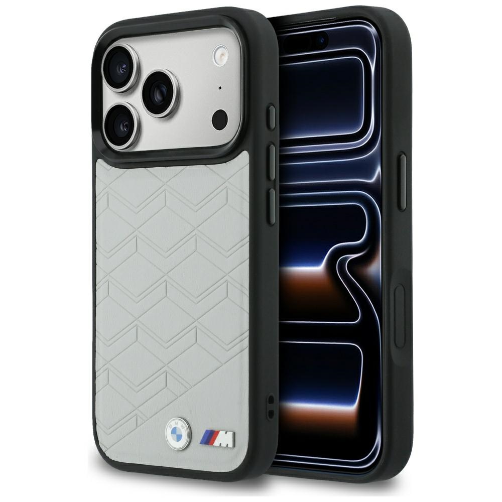 BMW M Shape Logo MagSafe Maciņš for iPhone 17 Pro Max - pelēks