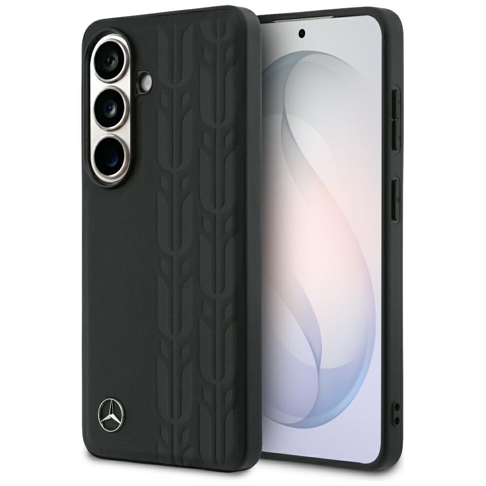 Mercedes Laurel Leaves MagSafe Maciņš for Samsung Galaxy S26 - melns