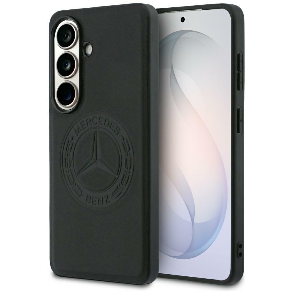 Mercedes Vintage Logo MagSafe Maciņš for Samsung Galaxy S26 - melns