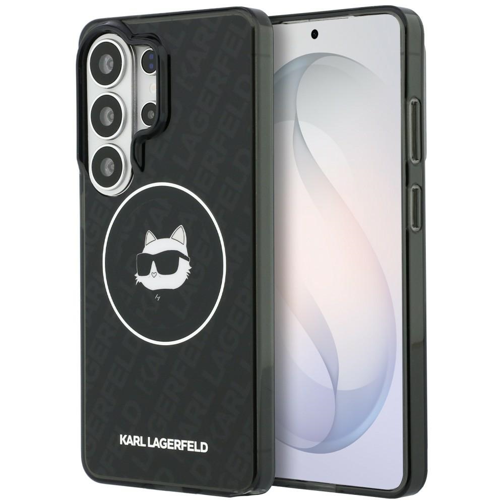 Karl Lagerfeld IML Repeated Choupette MagSafe Maciņš for Samsung Galaxy S26 Ultra - melns