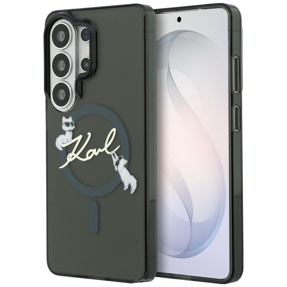 Karl Lagerfeld IML KC Script MagSafe Maciņš for Samsung Galaxy S26 Ultra - melns