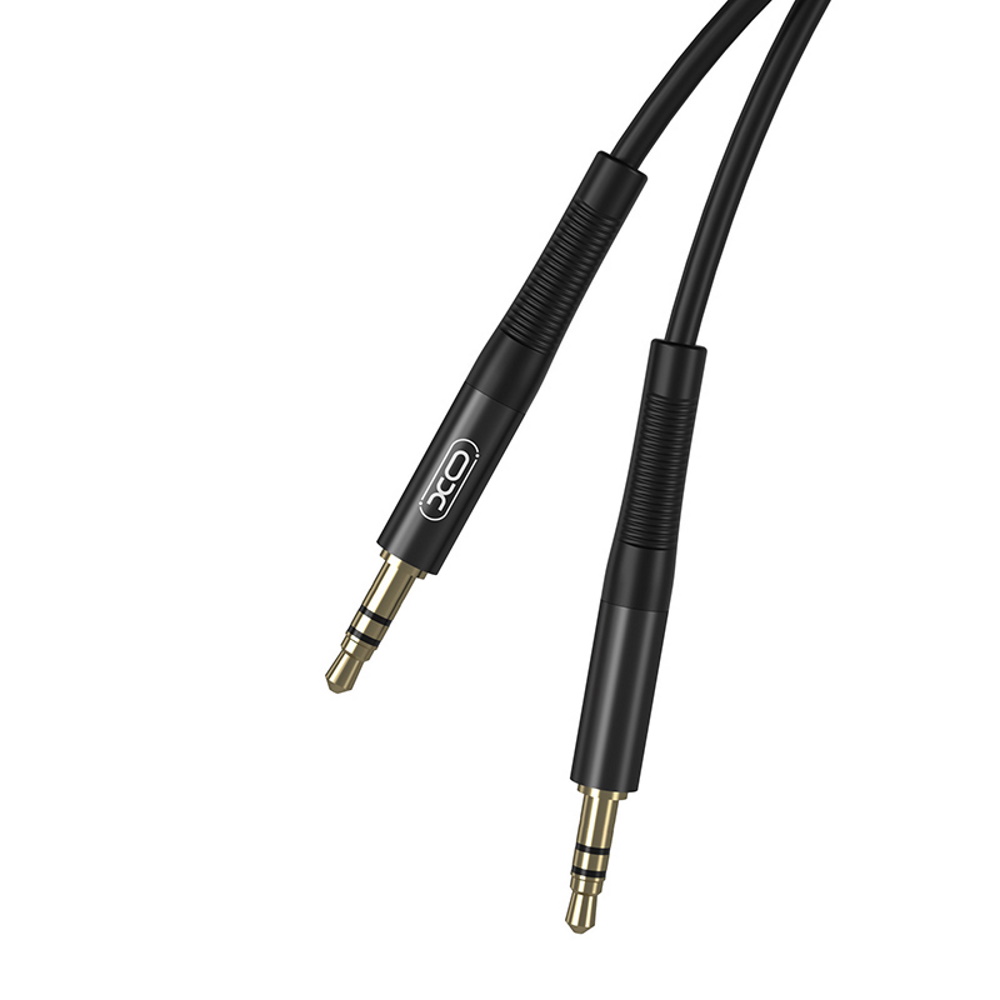 XO audio kabelis NB-R175A jack 3,5mm - jack 3,5mm 1,0 m melns