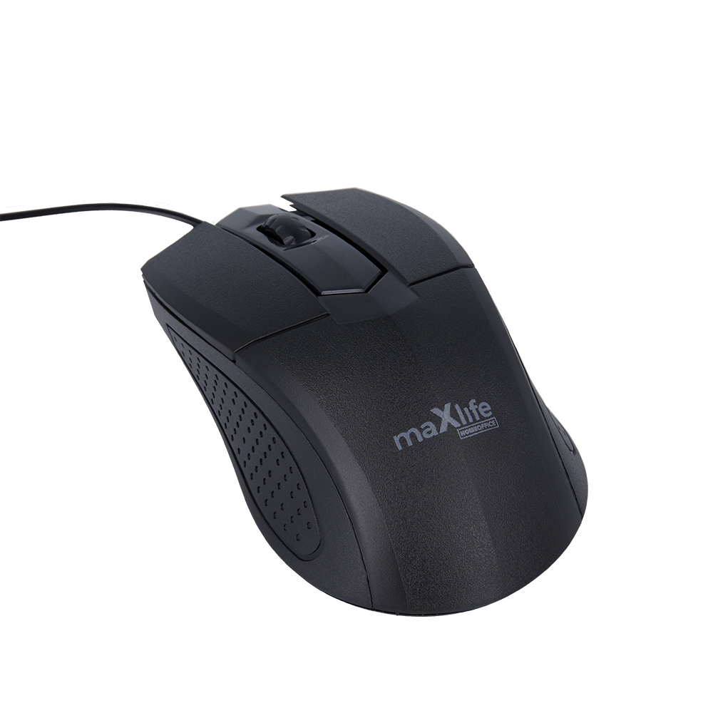 Maxlife Home Office MXHM-01 optiskā pele 1000 DPI 1,2 m melna