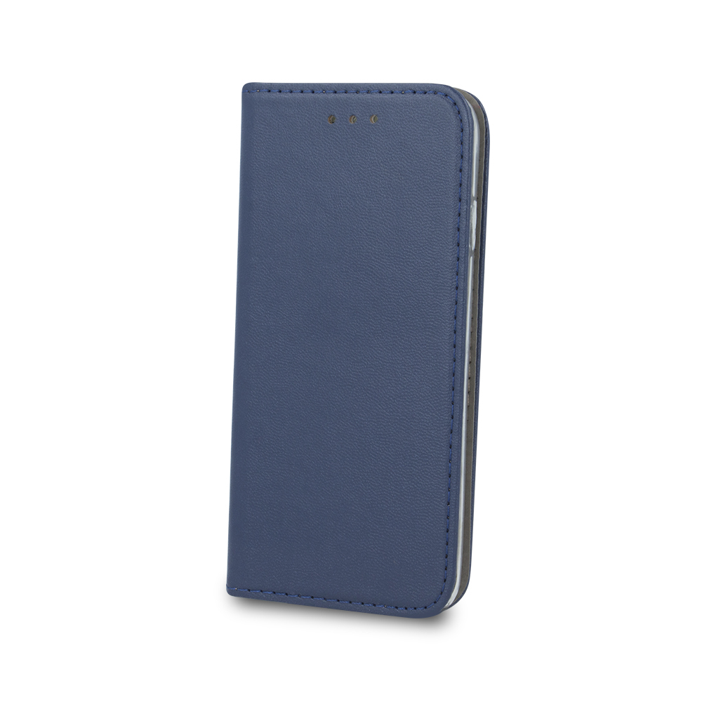 Smart Magnetic case for Xiaomi Redmi Note 14 Pro 4G (Global) navy blue