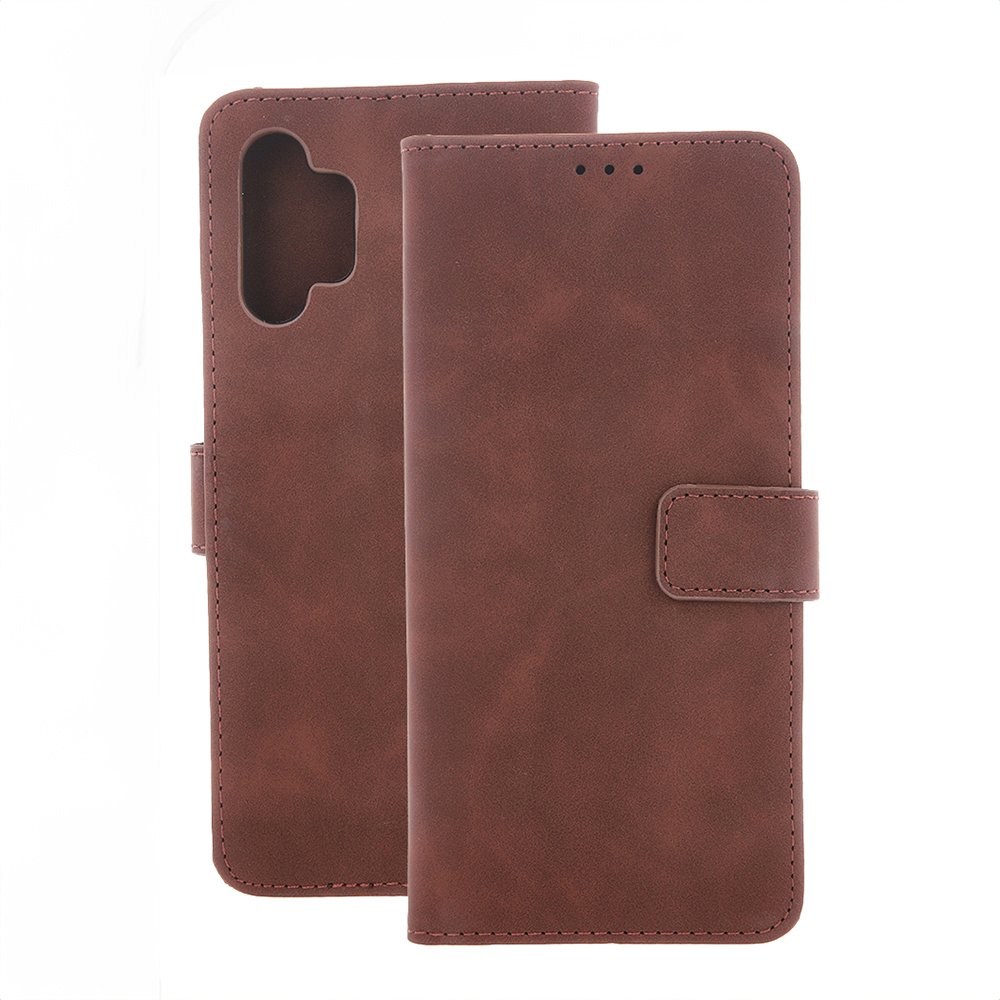 Smart Velvet case for iPhone 16e / 17e brown