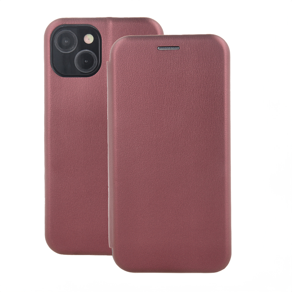 Smart Diva case for iPhone 16e / 17e burgundy