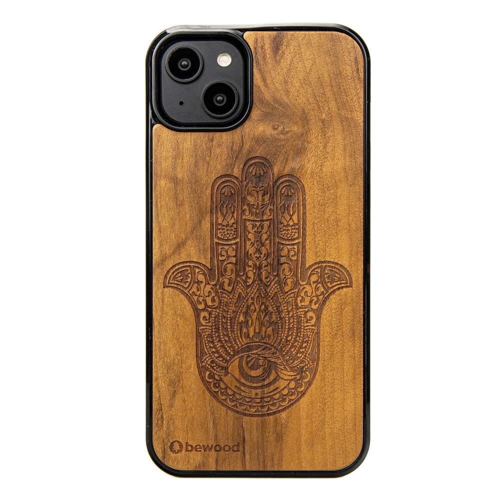 Korpuss iPhone 15 Plus 6,7" Hamsa Imbuia no koka