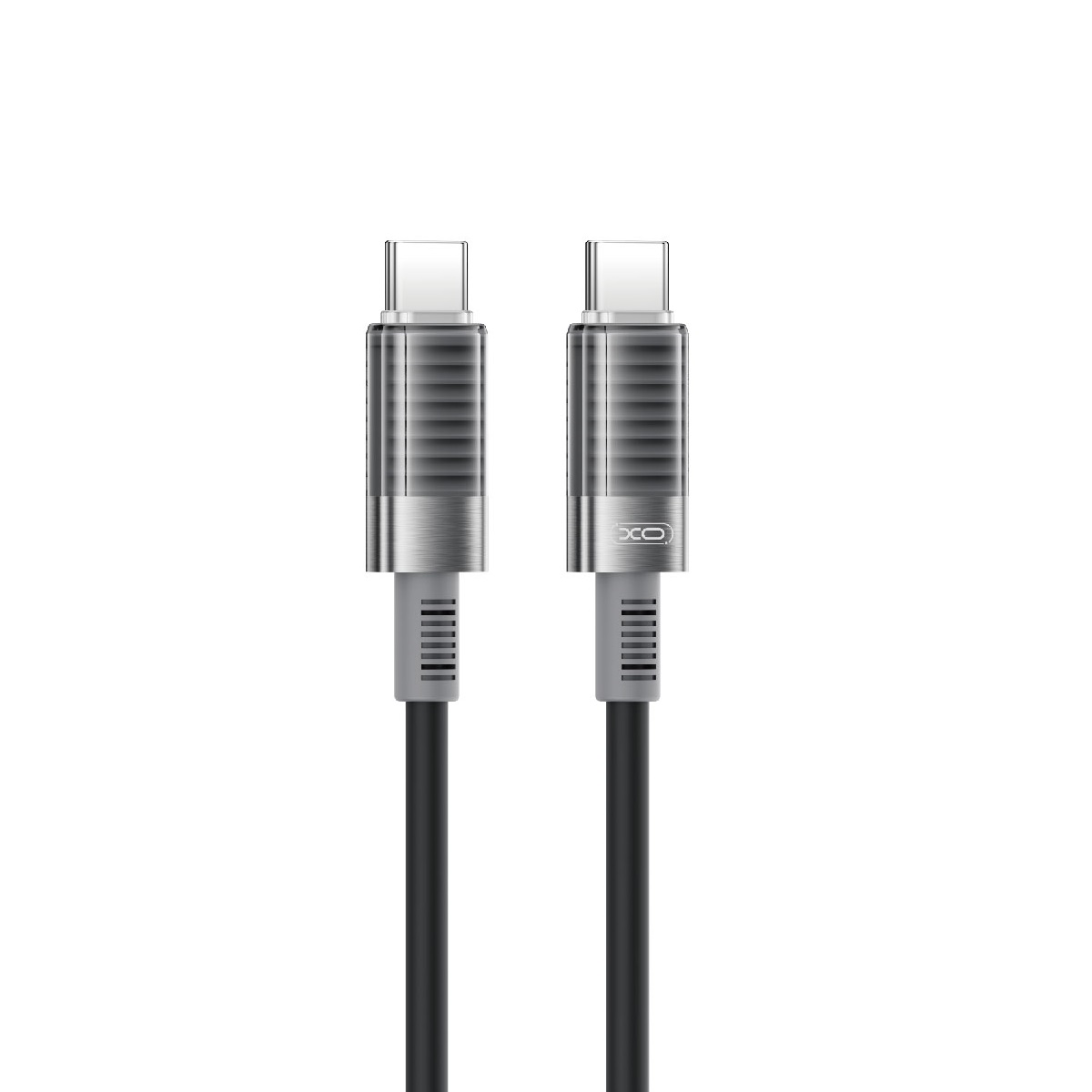 XO kabelis NB-Q282B PD USB-C - USB-C 1,0m 60W melns