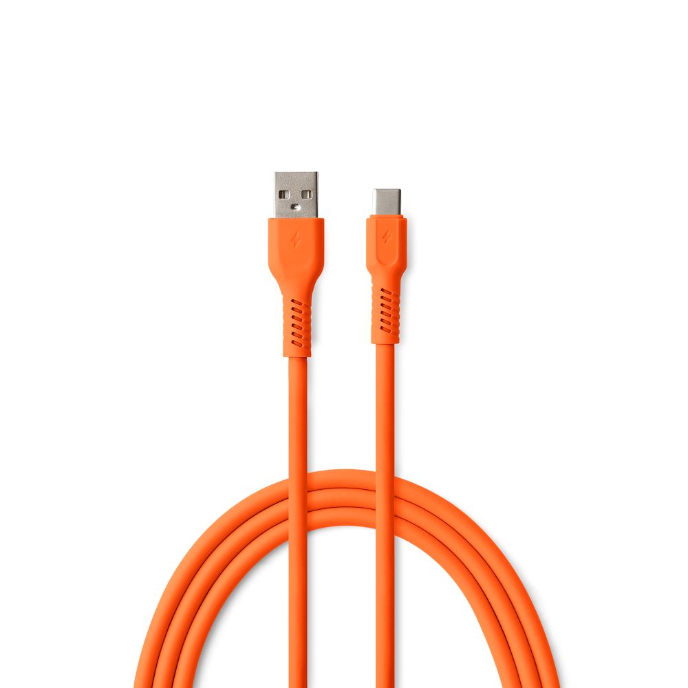 COLORUM kabelis USB-A - USB-C 1,8m 3A CK60-AC-10 xOrange