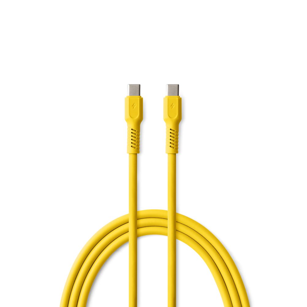COLORUM kabelis USB-C - USB-C 1,8m 3A CK60-CC-05 xYellow