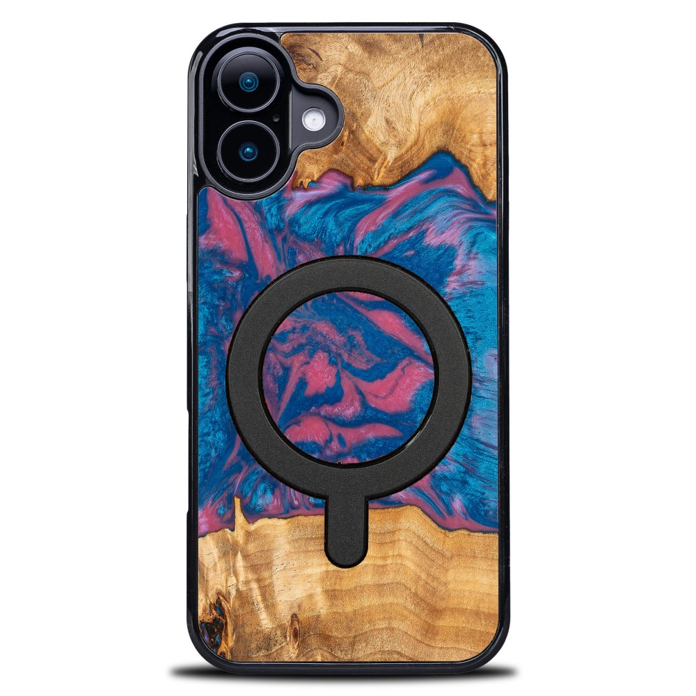 Bewood Unique case for iPhone 16 Plus 6,7" Neons Vegas with MagSafe