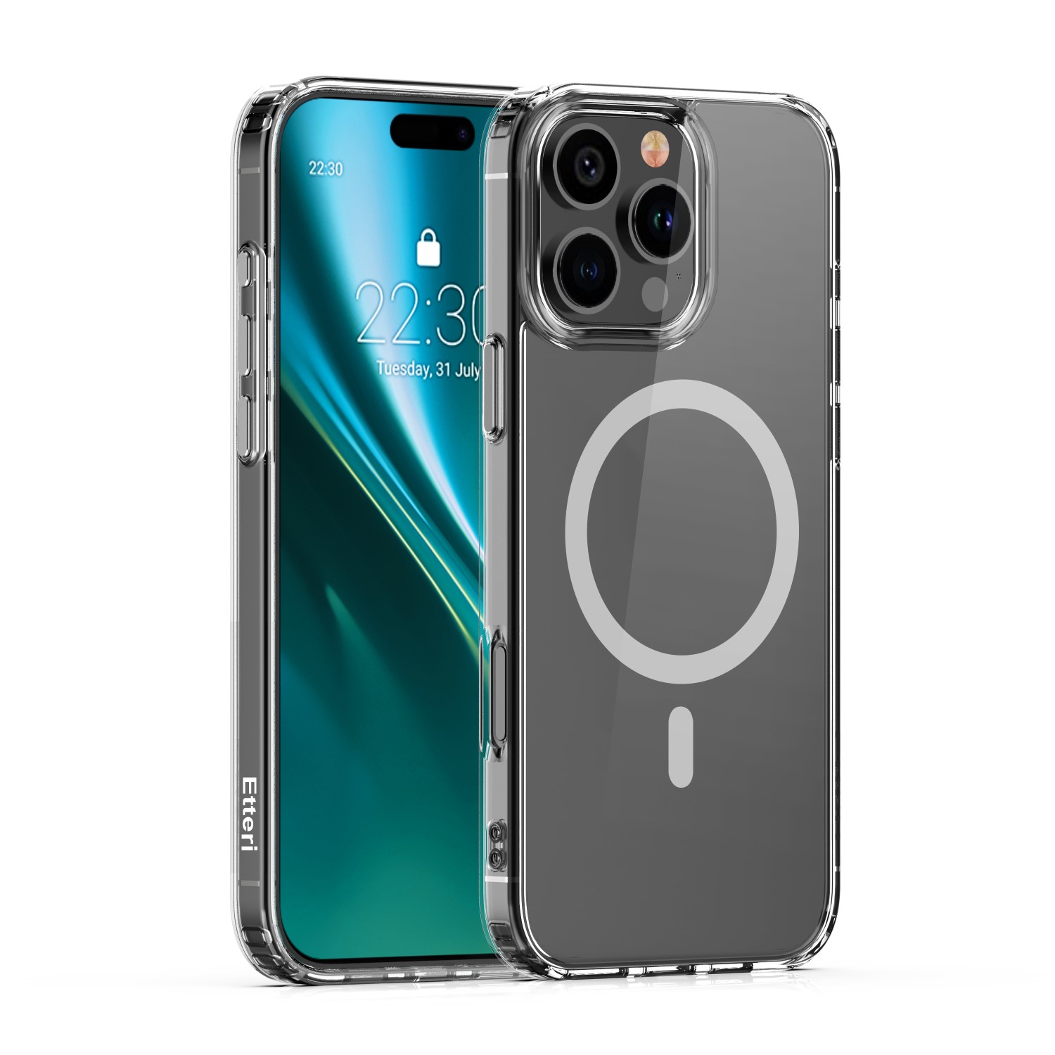 Etteri Color Mag maciņš for iPhone 16 Pro Max 6,9" pelēks