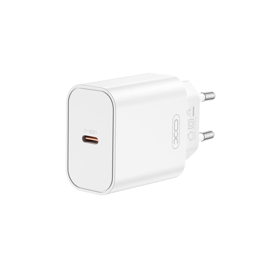 XO wall lādētājs CE32 PD 20W 1x USB-C balts