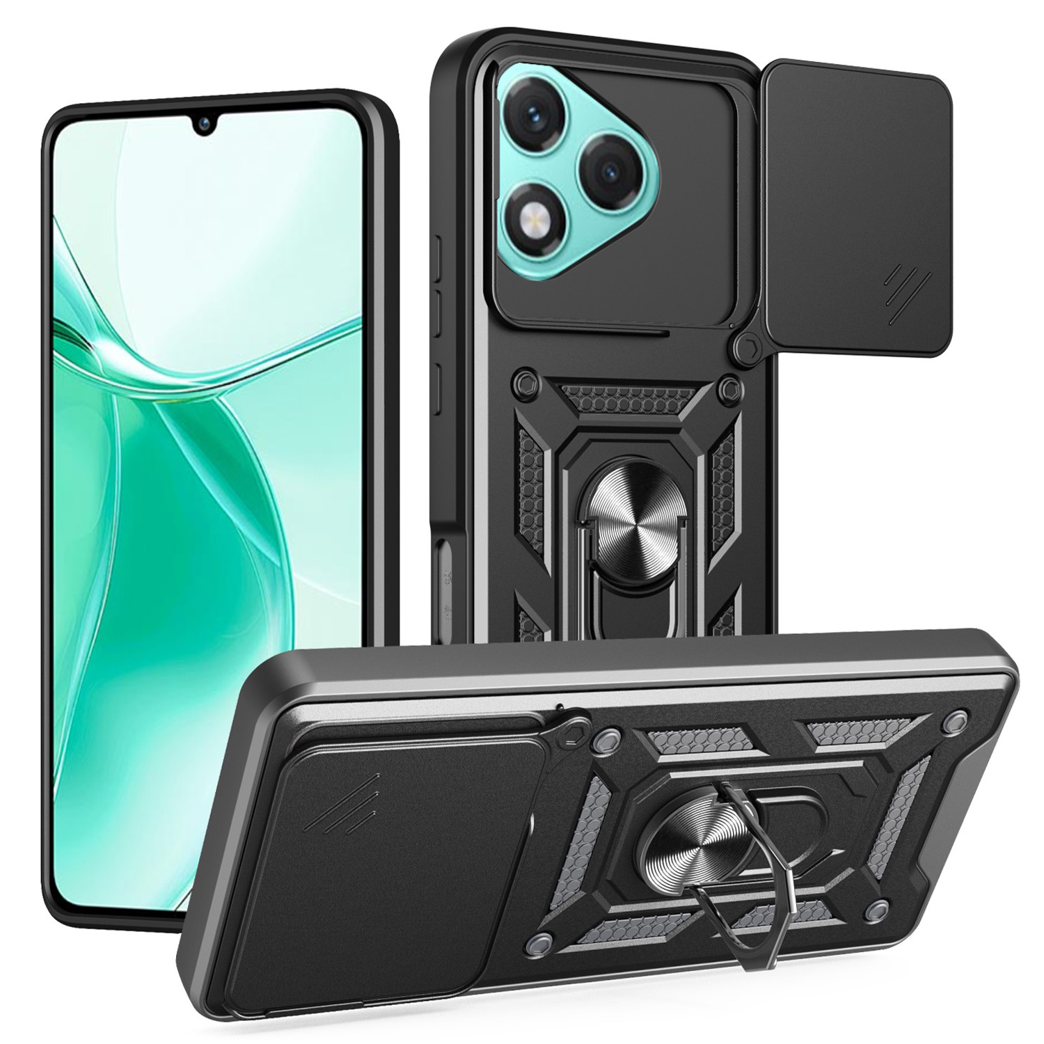 Defender Slide maciņš for Honor 400 Lite melns