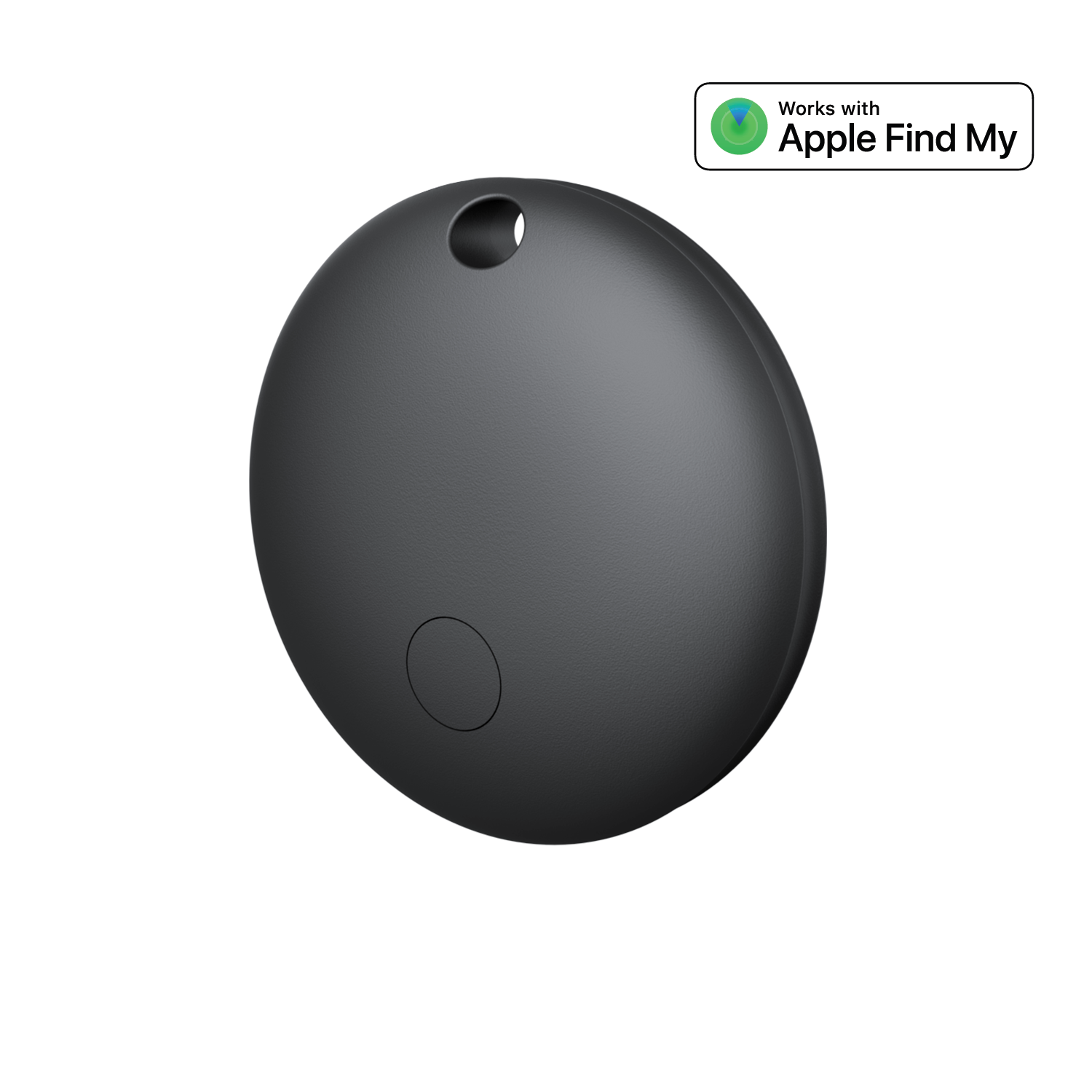 Sētas lokators FindMy round TFO TAG 01 melns + etui